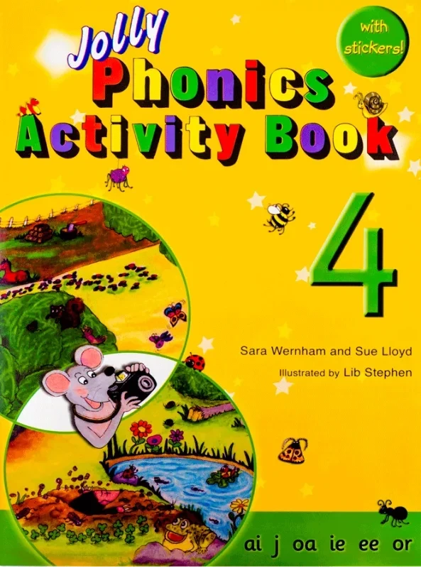 Jolly Phonics 4 Activity Book