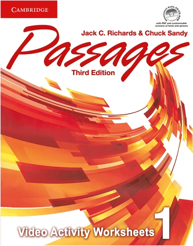کتاب Passages 1 Video Activity Worksheets 3rd Edition