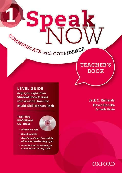 کتاب معلم Speak Now 1 Teachers book