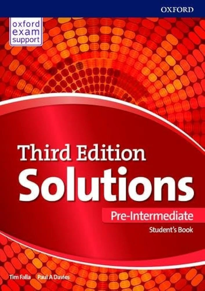 Solutions Pre-Intermediate 3rd Edition