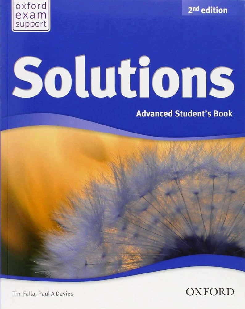 New Solutions Advanced students book