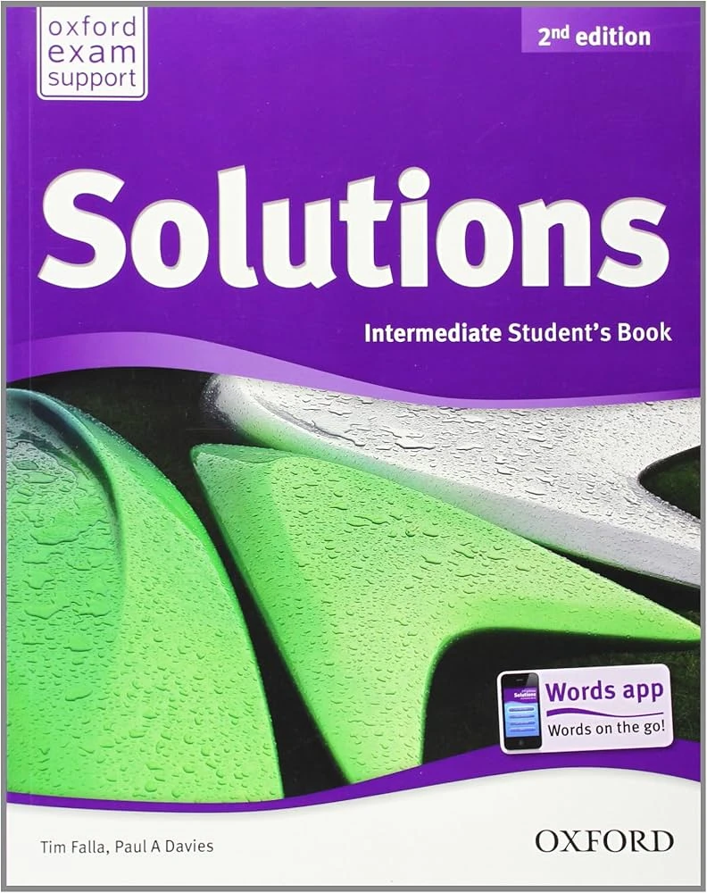 New Solutions Intermediate students book