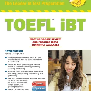 کتاب Barrons TOEFL iBT 15th