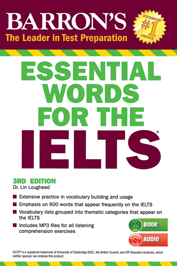 کتاب واژگان ضروری آیلتس Essential Words for the IELTS 3rd