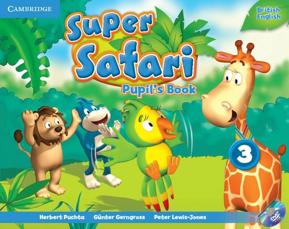 Super Safari 3 British Pupils+Activity Book