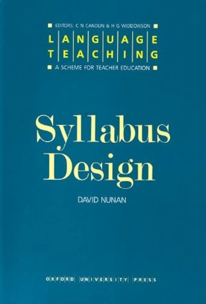 کتاب Syllabus Design