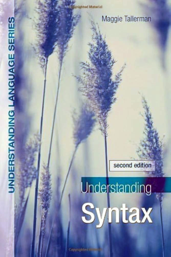 کتاب Understanding Syntax 2nd edition
