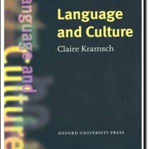 کتاب Language and Culture