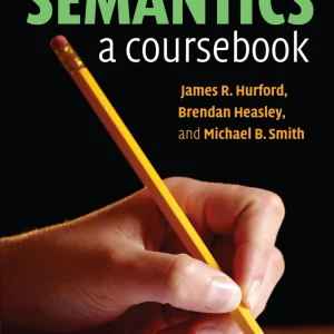 کتاب Semantics a coursebook