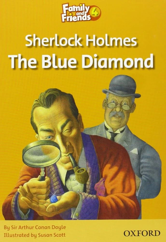 کتاب Family and Friends 4 - Sherlock Holmes The Blue Diamond
