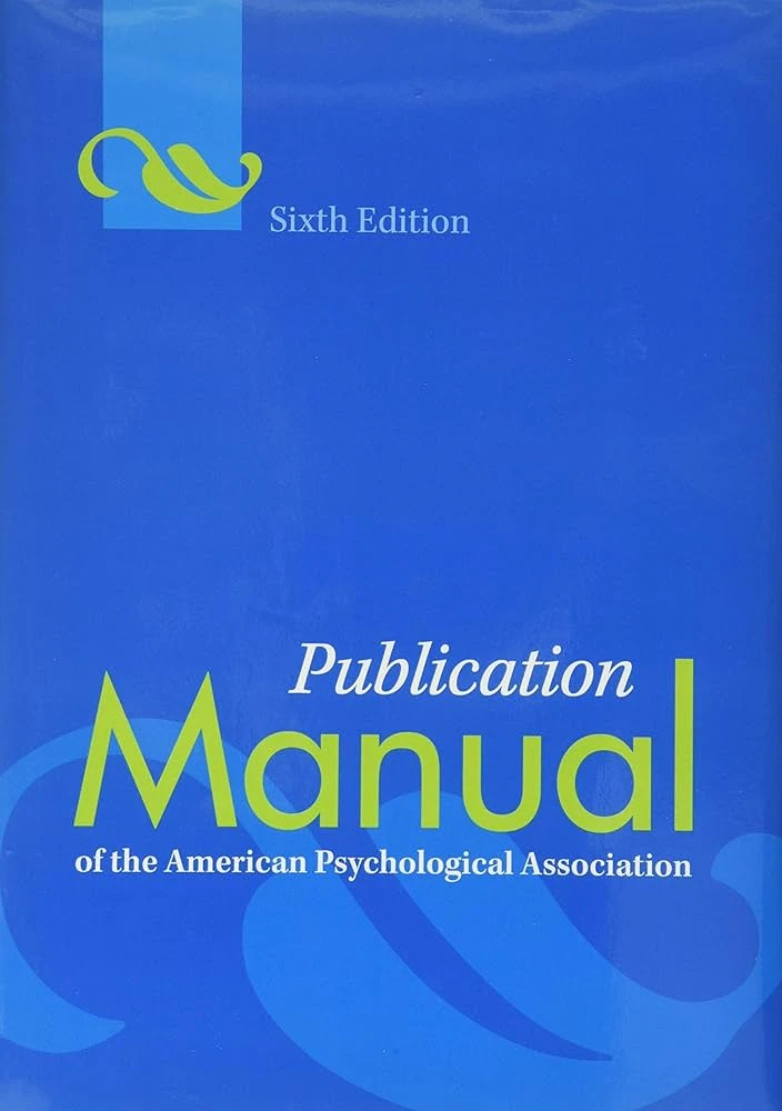 کتاب Publication Manual of the American Psychological Association
