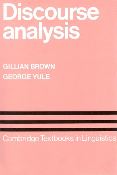 کتاب Discourse analysis