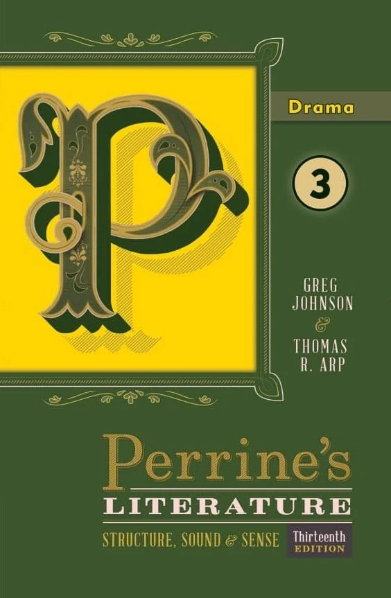 کتاب Perrines Literature Structure, Sound & Sense 3 Drama 13nd