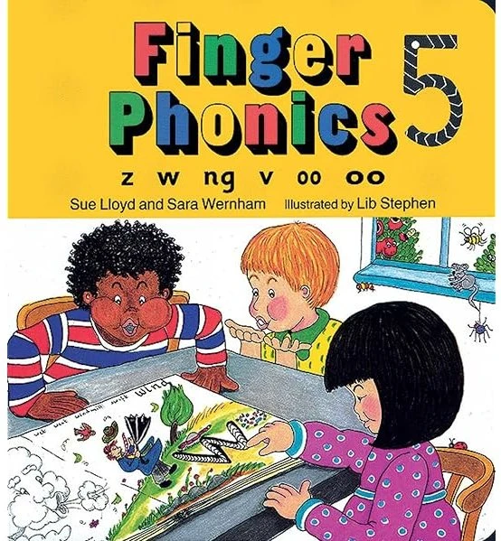 کتاب Finger Phonics 5