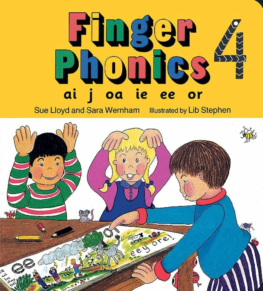 کتاب Finger Phonics 4